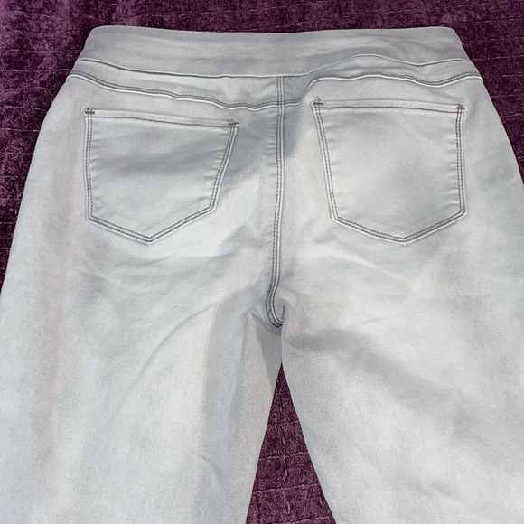 Tribal jeans white faded stone wash look Jeggings size 6 - Picture 7 of 7